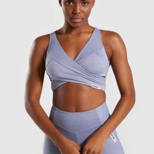 Gymshark wrap sport bra xs